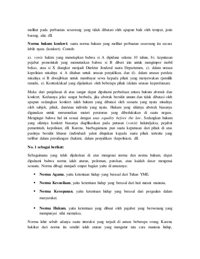 Ilmu Perundang-Undangan, Norma Hukum, dan yang Lainnya