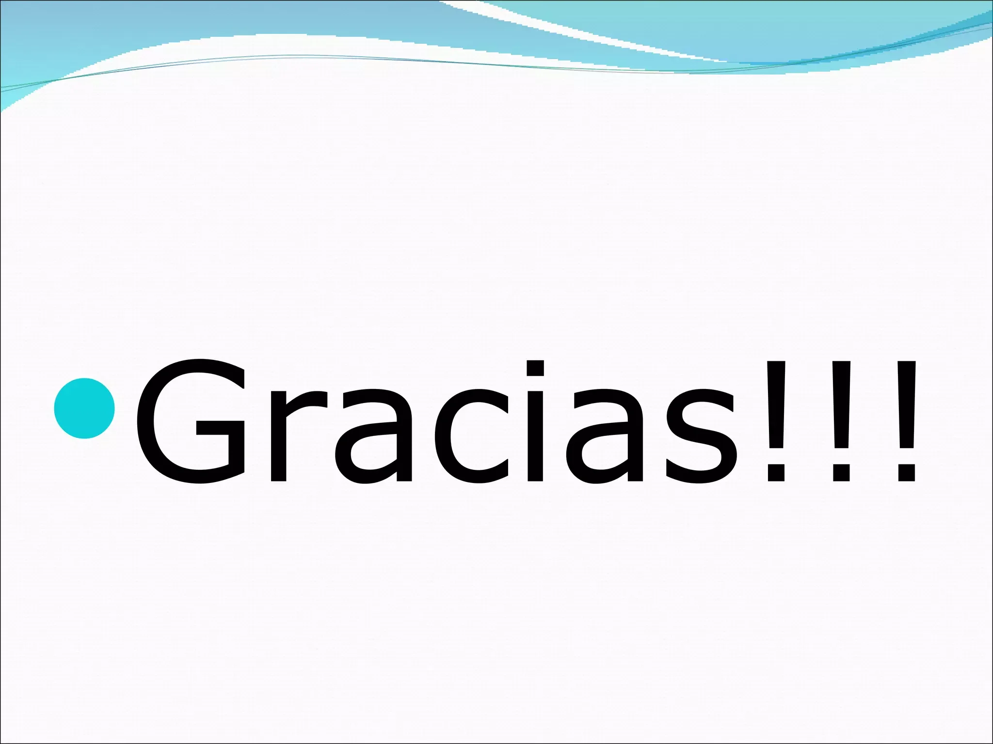 Gracias!!! 