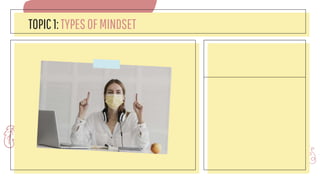TOPIC1:TYPESOFMINDSET
 