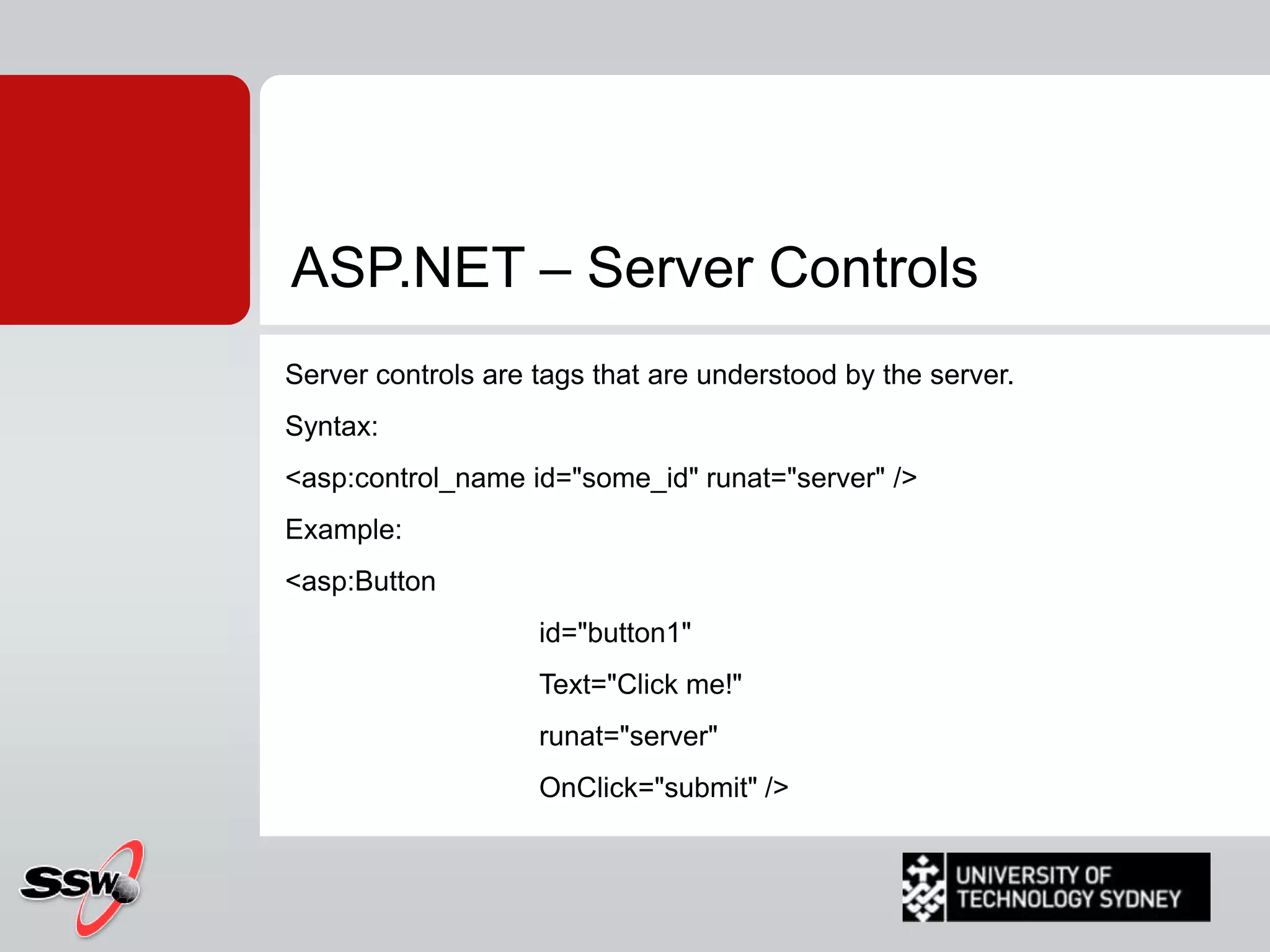 ASP.NET – Page Life Cycle Stages (SILVER-U) 7) PageRenderingBefore rendering, view state is saved for the page and all controls. During the rendering phase, the page calls the Render method for each control, providing a text writer that writes its output to the OutputStream of the page's Response property.