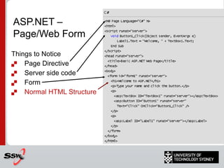 2 Types of Projects – 2 – Web ApplicationWeb Application -RecommendedFile  > New > Projects, then Select Web ApplicationCompiles all pages into one DLLFaster on first load after deploymentMust recompile whole site for code changeNot available in Default VS 2005, requires SP2