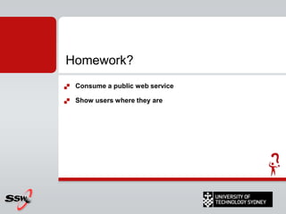 Homework?Consume a public web service