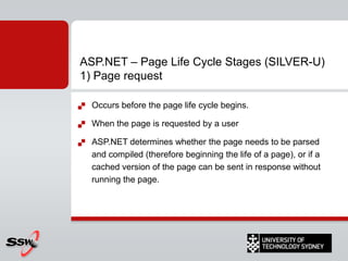 Things to NoticeASP.NET – Page/Web Form