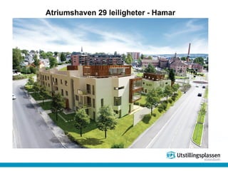 Atriumshaven 29 leiligheter - Hamar
 