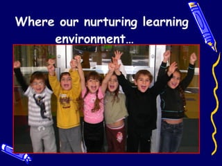 Where our nurturing learning environment…   