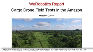 Use of Drones in Humanitarian Action and Disaster Management | PPTX