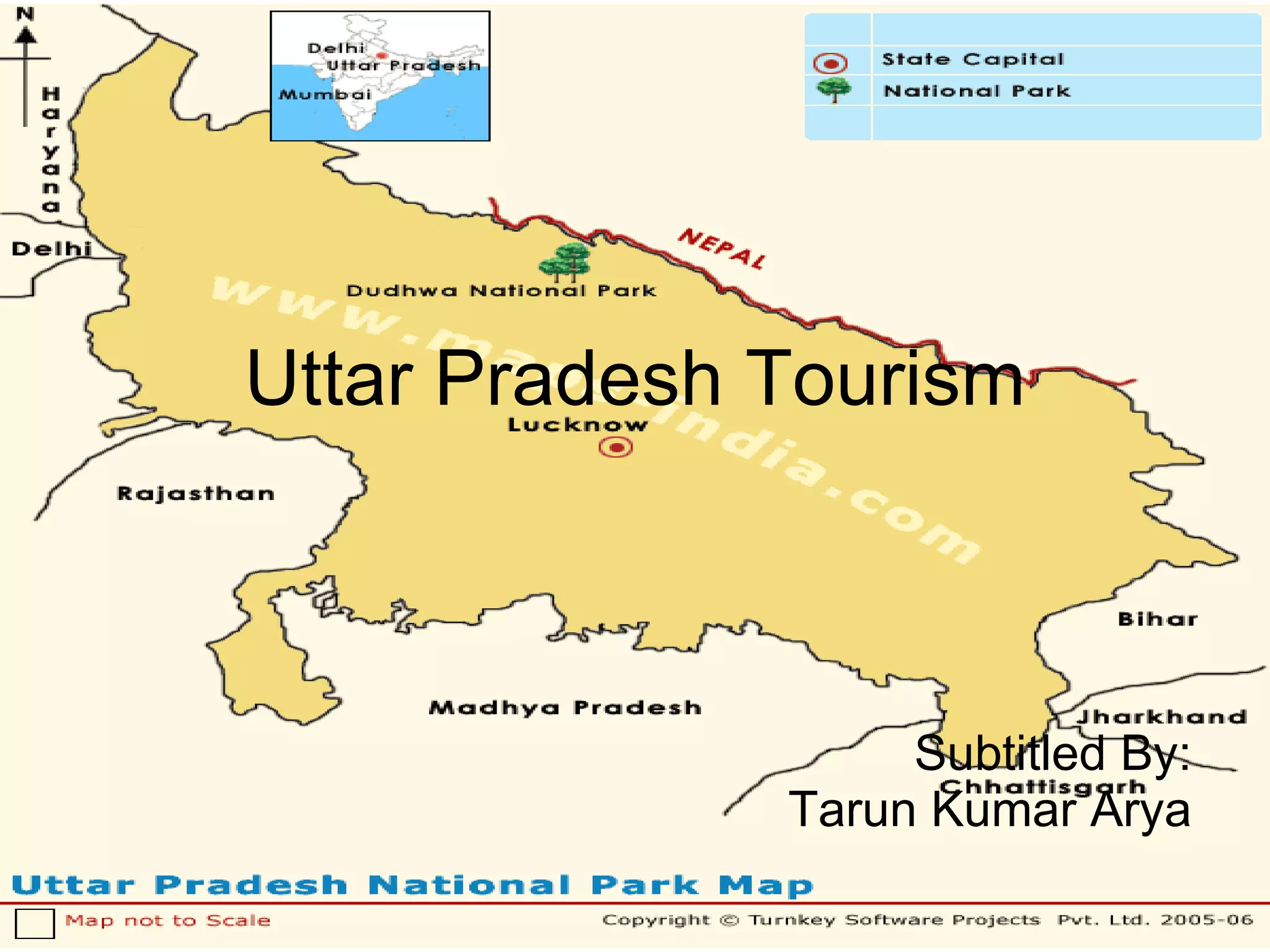 Up Rives Map Tourist map of uttar pradesh photos - Travelidaz.com
