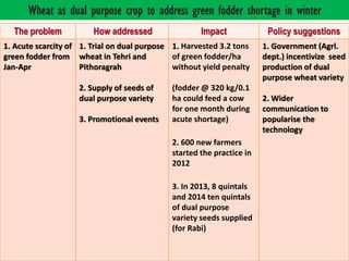 Models for dairy-based livelihood improvement in Uttrakhand, India: Lessons from ILRI 