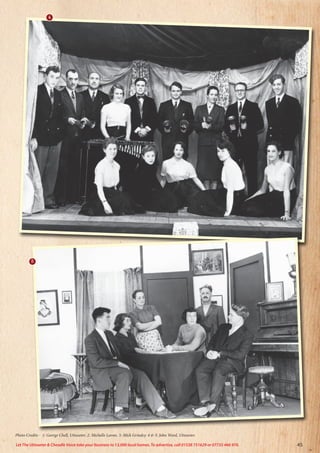4
5
45
Let The Uttoxeter  Cheadle Voice take your business to 13,000 local homes. To advertise, call 01538 751629 or 07733 466 970.
Photo Credits - 1: George Chell, Uttoxeter. 2: Michelle Lavan. 3: Mick Grindey. 4  5: John Ward, Uttoxeter.
 