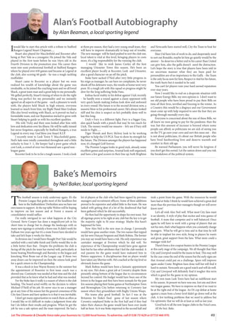 49
Let The Uttoxeter  Cheadle Voice take your business to 13,000 local homes. To advertise, call 01538 751629 or 07733 466 970.
Alan’s Football Autobiography
by Alan Beaman, a local sporting legend
Iwould like to start this article with a tribute to Stafford
Rangers Legend Stuart Chapman.....
Stuart also played for Macclesfield and Rocester after
being at Port Vale as a youngster. He joined the Vale and
played in the first team before he was 16yrs old in the
Fourth Division in the promotion year. His career then
went into semi professional football at Stafford Rangers
where he played over 650 games and became at Legend at
the club, also scoring 60 goals - he was a tough tackling
midfielder.
Stuart came to Rocester as a player but we soon
realised his wealth of knowledge about the game was
invaluable, so he joined the coaching team and we all loved
Shack, a great team man and a great help to me personally.
We gelled perfectly, Stuart’s timing of when to do the right
thing was perfect for my personality and we instantly
agreed on all aspects of the game - such a pleasure to work
with, the players held Shack in high esteem, everyone
learned so much from him, my Right Hand Man Graham
Elks also loved working with Shack, as it proved we had a
formidable team, and our Reputation started to grow with
Stuart helping to guide us with his excellent qualities.
His wife Vicky and their sons looked after him with
love and dedication over his illness. He will be sadly missed
but never forgotten, especially by Stafford Rangers, a true
Legend in every way. God bless you Stuart R.I.P.
I recently went to Leek Town V Macclesfield game,
Neil’s lads were totally committed throughout and a little
unlucky to lose 3 -1, the keeper had a poor game which
cost Leek, a crowd of over two thousand saw a good non -
league game.
Rocester look to be in for a tough season. I took a look
at them pre season, they had a very young small team, they
will have to improve dramatically to keep out of trouble.
The new manager will be hard pushed to sort the club out,
local talent is vital at this level, bringing players in costs
more, it’s a big responsibility for the running the club.
I would like to wish James Curley all the best
managing Uttoxeter Town this season. He’s been an
excellent player locally at Rocester, Leek and Uttoxeter,
also a good character on an off the pitch.
Stoke have sacked O’Neil after very little progress in
his reign as manager, he can have no complaints, he never
shook off his defensive ways, the results at home were very
poor. It’s a tough job with this squad so progress might be
slow for the long suffering Stoke Fans,
Joshua faced reality in his defeat against Usyk recently
- he hardly won a round against a classy opponent with
very quick hands making Joshua look slow and awkward
in every round. His future is in the second division now, a
massive blow in his professional career. He’s always looked
stiff and his chin is suspect so he’s probably done well to
last this long.
Usyk v Fury is a different fight, Fury is a bigger Guy,
also quick hands with a punch that may be too much for
Usyk. The money would me massive - let’s see if Fury still
needs to Fight......
Tiger Woods and Rory Mclroy look to be working
together to help the US PGA Tour to show its strength for
the future. The Division amongst the players has happened
now, it’s changed Golf forever.
The Premier League looks in good nick, already some
excellent games and surprises, Arsenal look well organised,
and have a few goal scorers in their line up, both Brighton
and Newcastle have started well, City the Team to beat for
everyone.
Man Utd have lots of work to do, and desperately need
to sort out Ronaldo, maybe let him go quietly would be the
answer - he deserves a better end to his career than United
can give him, also the gaffa doesn’t need the distraction.
Let’s hope the story is true that players have been told in
no uncertain manner what they are been paid for
personalities are of no importance to the Gaffa - the Team
is the only focus now for him, Respect is vital for his future,
the truth hurts but it needed to be said.
You can’t let players ruin your hard earned reputation
over may years.
Now I would like to end on a desperate situation with
our future Energy Bills. my own opinion is I don’t want to
see old people who have been proud to pay their Bills on
time all their lives, terrified and freezing in the winter. As
a Country this would be a disgrace and our Government
must come up with help required to save the fear they are
going through mentally every day.
Everyone is concerned about the size of these Bills, we
all knew we were going to pay for the pandemic then the
war, but this amount of increase is beyond where some
people can afford, so politicians we are sick of seeing you
on the TV, go earn your corn and sort this mess out - this
is not about politicians, it’s about our British people who
have lived hardworking lives and deserve warmth and
comfort in their old age.
Be warned Parliament, you will never be forgiven if
you don’t get this sorted. Let the nation down and you risk
the breakdown of the political system.
T
he football season is truly underway again. It’s the
Premier League that grabs most of the headlines but
here in the Staffordshire/ Derbyshire area we have our
own teams to support. At the top table Wolves will be hoping
to improve on last season and at Forest a season of
consolidation would suffice.
I’m really intrigued to see what happens at the City
Ground. Steve Cooper has done a magnificent job in his
short time in charge but to change the landscape with so
many new signings is certainly a brave one. It didn’t work for
Fulham two years ago but it’s a route Forest have decided to
take and let’s hope it works for them.
In division one I would have thought Port Vale would be
satisfied with a mid table finish and Derby would like to do
a little better than that. Despite the problems the club is
facing off the pitch the team has started well, particularly at
home beating Peterborough and Barnsley in the league and
knocking West Brom out of the League cup. If those two
away draws can be improved on then the omens look good
for a quick return to the Championship.
It was a shock to lose Wayne Rooney in the summer but
the appointment of Rosenior to first team coach was a
shrewd one. Continuity was needed at that time and the club
provided that as he knew what he had and what was needed.
For the Stoke fans it really is a season of where is the club
heading. The board acted swiftly on the decision to relieve
Michael O’Neill of his job. It’s never nice to see a manager
go at any time of the season but the general consensus of the
City fans I know and have spoken to is that it was inevitable.
I don’t get many opportunities to watch them as often as
I would like so it’s difficult to make a judgement from afar
but I do follow their results and progress. When he got the
job he was a safe option and the team improved. He had a
lot of players at the club who had been signed by previous
managers and recruitment officers. Some of these additions
proved to be expensive and added little to the team. He was
tasked with getting shut of a lot of the deadwood that had
been gathered which he did successfully.
He then had the opportunity to shape his own team. Not
all signings prove to be right at any club but the key is to get
the majority right to fit your strategy. Maybe this hasn’t
happened for him.
Now Alex Neil is the new man in charge. I personally
would have gone another route. The two names that topped
my list were Duncan Ferguson and Mark Robins. The former
you may say would have been a risk. His only experience was
caretaker manager at Everton which he did well. No
experience of the Championship would have gone against
him but he has other attributes that I feel the club needed. A
real passion for the game would have endeared him to
Potters supporters. A disciplinarian that no player would
have taken any liberties with. He’s coached at the top level so
obviously knows the game.
Mark Robins would have been a fantastic appointment
in my eyes. He’s done a great job at Coventry despite them
presently sitting bottom of the league due to circumstances
beyond his control. His budget would have been one of the
lowest in the league and they have been nomads for the past
few seasons playing their home games at Northampton Town
and Birmingham City before returning to Coventry last
season where they groundshare with Rugby Unions Wasps.
His teams play good football. In fact I was at the
Britannia for Stoke’s final game of last season where
Coventry outplayed Stoke in the first half and if they had
taken their chances the game would have been over inside
half an hour. As it was Stoke improved in the second half and
took a point from the game. With the resources he would
have had at Stoke I think he would have achieved a great deal
more than the previous four managers though we will never
know now!
Let’s all wish Alex Neil well. What most City fans want
is an identity. A style of play that excites and wins games of
football. A team that competes and is well balanced. Once
again he will have to work with a group of players that are
not his own, that’s what happens when you constantly change
managers. What he will get is time and in that time he will
be able to implant his own style, bring in players he wants
and great, great support from the fans. What more could a
manager wish for?
There’s been a few coupon busters in the Premier League
at this early stage of the campaign. We all thought that Man
City and Liverpool would be the teams to beat. This may well
be the case come the end of the season but the early signs are
that Arsenal could put on a challenge. Spurs will improve
again under Conte. Brighton have done well but will find it
hard to sustain. Newcastle are a good watch and will do well.
City and Liverpool will definitely find it tougher this term
which is good for the game in my opinion.
My own team Leek Town have had an indifferent start
to the season. At present we have won one. lost one and drew
two league games. We have to improve on that if we want to
be at the right end of the league. An FA cup defeat at home
against a team from a lower level didn’t go down well at the
club. A few teething problems that we need to address but
I’m optimistic that we will do at least as well as last year.
Good luck to all the non-league clubs in the Voice’s area.
All the best. Bake.
Bake’s Memoirs
by Neil Baker, local sporting legend
 
