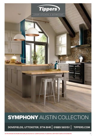 7
Let The Uttoxeter & Cheadle Voice take your business to 13,000 local homes. To advertise, call 01538 751629 or 07733 466 970.
 