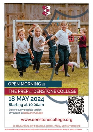 13
Let The Uttoxeter & Cheadle Voice take your business to local homes. To Advertise email uttoxetervoice@hotmail.co.uk, phone 01538 751629 or 07733 466 970
 