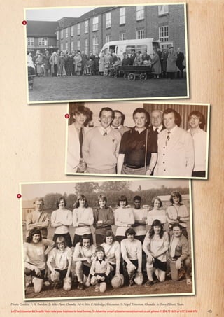 6
5
45
Let The Uttoxeter & Cheadle Voice take your business to local homes. To Advertise email uttoxetervoice@hotmail.co.uk, phone 01538 751629 or 07733 466 970
4
Photo Credits: 1: A. Burden. 2: Mike Plant, Cheadle. 3&4: Mrs E Aldridge, Uttoxeter. 5: Nigel Titterton, Cheadle. 6: Tony Elliott, Tean.
 