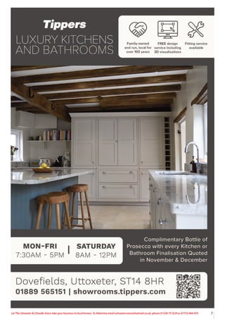 7
Let The Uttoxeter & Cheadle Voice take your business to local homes. To Advertise email uttoxetervoice@hotmail.co.uk, phone 01538 751629 or 07733 466 970
 