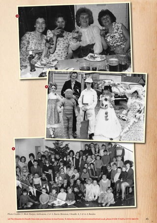 4
6
Photo Credits: 1: Mick Harper, Ashbourne. 2 & 3: Barrie Moreton, Cheadle. 4, 5 & 6: A Burden
5
45
Let The Uttoxeter & Cheadle Voice take your business to local homes. To Advertise email uttoxetervoice@hotmail.co.uk, phone 01538 751629 or 07733 466 970
 