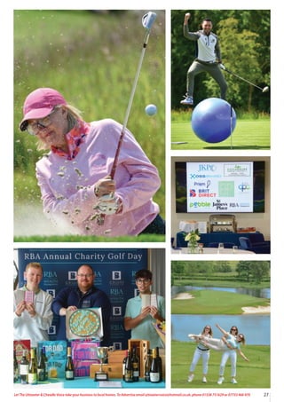 27
Let The Uttoxeter & Cheadle Voice take your business to local homes. To Advertise email uttoxetervoice@hotmail.co.uk, phone 01538 751629 or 07733 466 970
 