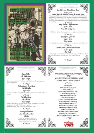 4 If you are responding to an advertisement in The Uttoxeter & Cheadle Voice, please let the advertiser know. Thank you for your support.
Uttoxeter
& Cheadle
Uttoxeter
& Cheadle
 