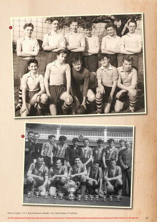 4
Photo Credits: 1 & 2: Barrie Moreton, Cheadle. 3 & 5: Mick Harper. 4: Fred Eyre.
5
47
Let The Uttoxeter & Cheadle Voice take your business to local homes. To Advertise email uttoxetervoice@hotmail.co.uk, phone 01538 751629 or 07733 466 970
 