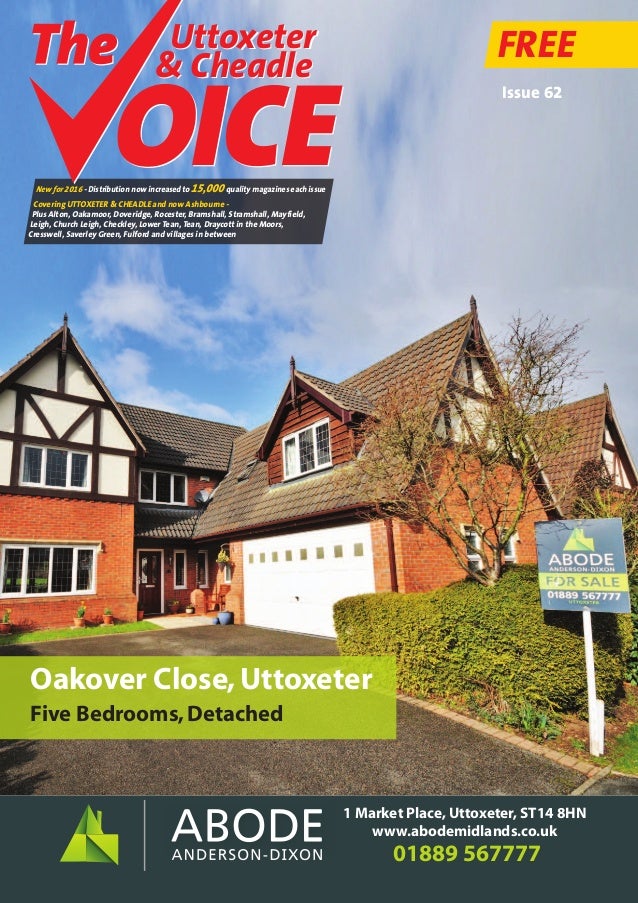 Uttoxeter Cheadle Voice Issue 62