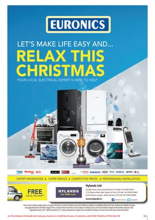 11Let The Uttoxeter & Cheadle Voice take your business to 15,000 local homes. To advertise, call 01538 751629 or 07733 466 970.
 