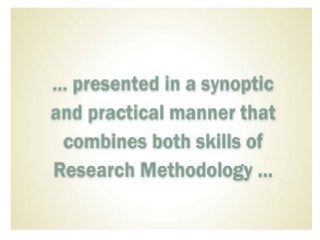Research Methodology With SPSS Statistical Analysis