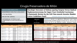 Utuc Ribbon Carcinoma Urotelial de Tracto Urinario Superior UTUC.pptx