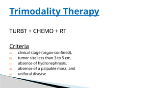 Utuc Presentation UTUC & MUSCLE INVASIVE BLADDER CA POWERPOINT PRESENTATION | PPTX