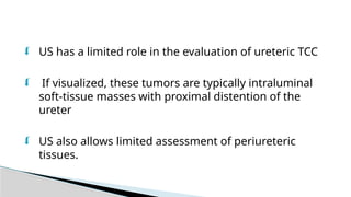 Utuc Presentation UTUC & MUSCLE INVASIVE BLADDER CA POWERPOINT PRESENTATION | PPTX