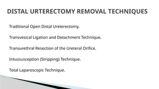 Utuc Ribbon UTUC & MUSCLE INVASIVE BLADDER CA POWERPOINT PRESENTATION | PPTX