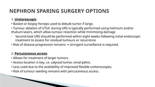Utuc Presentation UTUC & MUSCLE INVASIVE BLADDER CA POWERPOINT PRESENTATION | PPTX