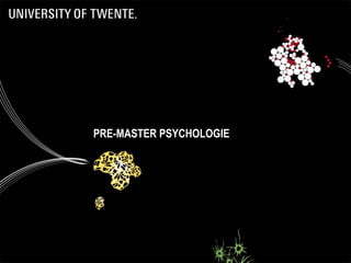 PRE-MASTER PSYCHOLOGIE
 