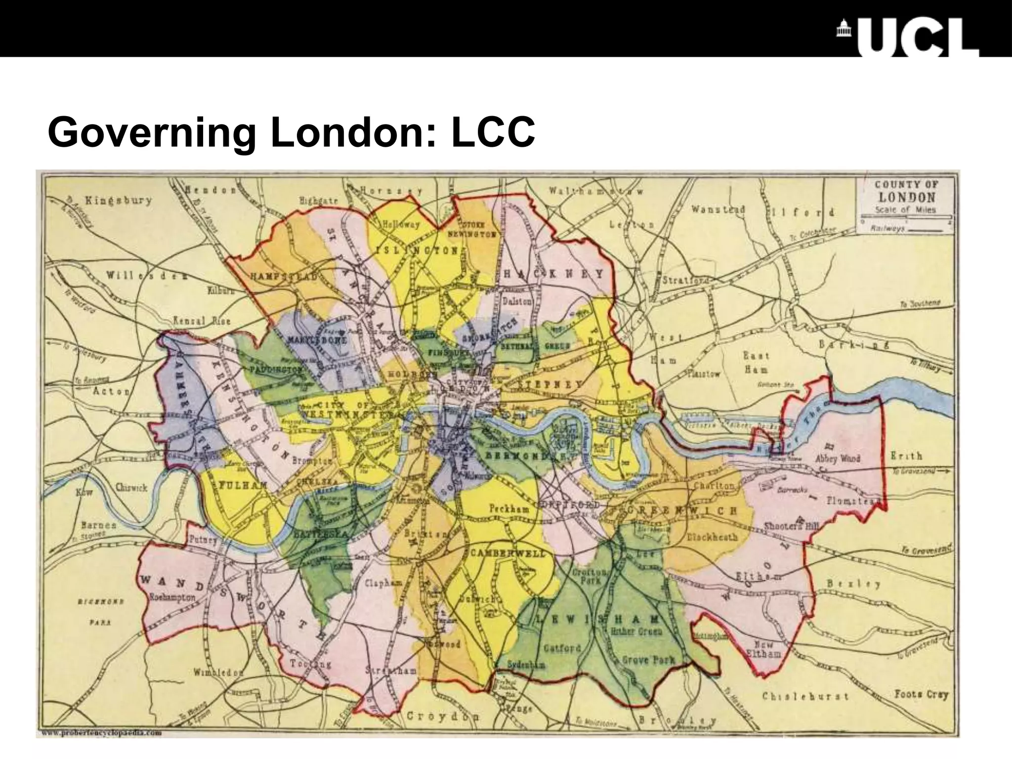 Governing London: LCC
 
