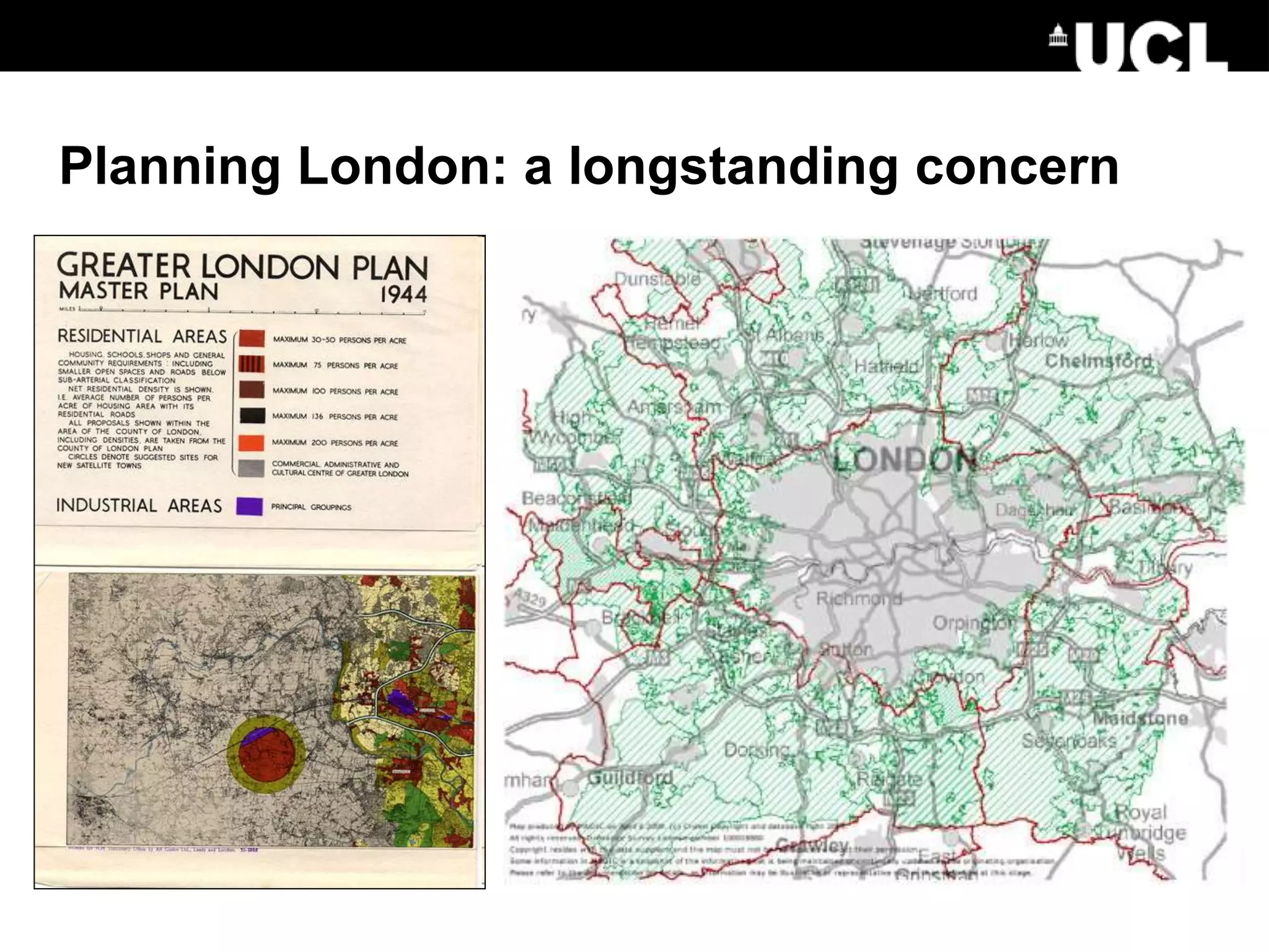 Planning London: a longstanding concern
 