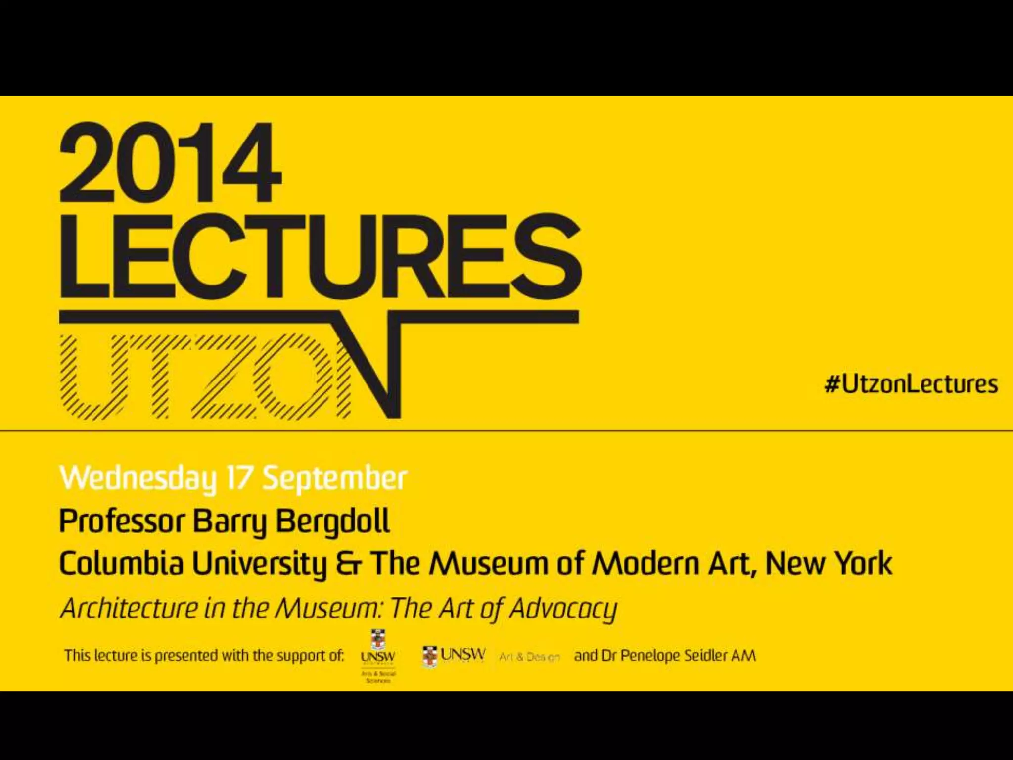 2014 Utzon Lecture Series - Governing London: Progress and Prospects by Professor John Tomaney