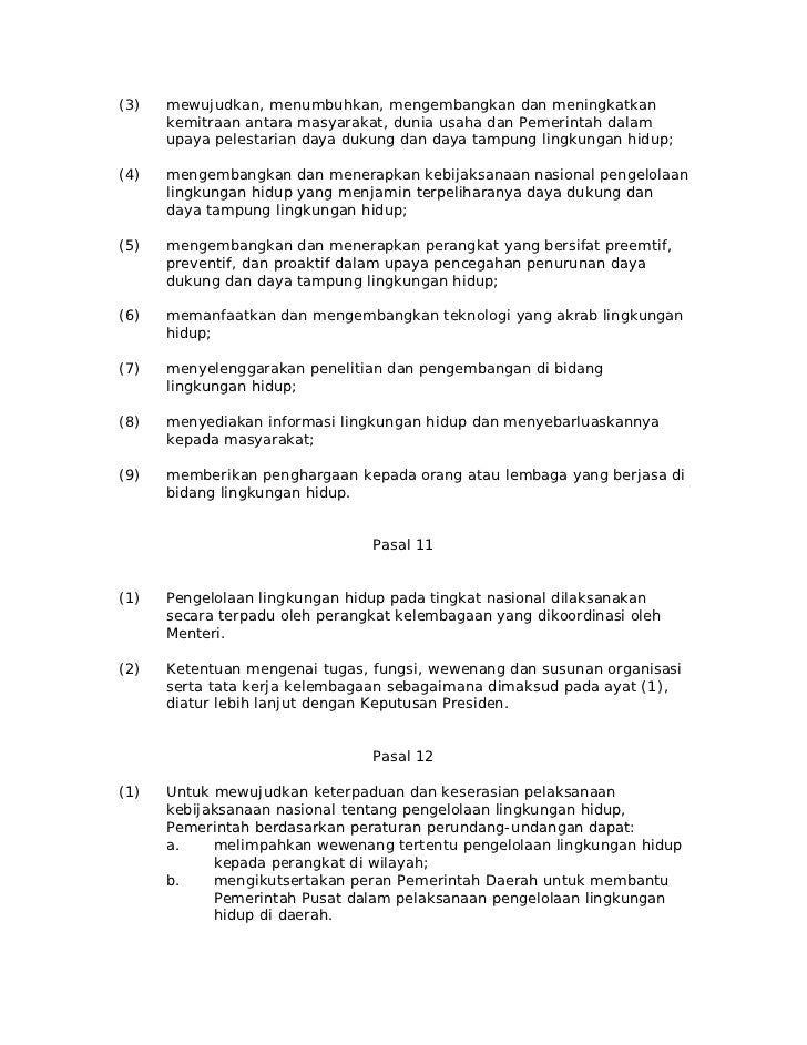 5 Tujuan Pengelolaan Lingkungan Hidup Nasi