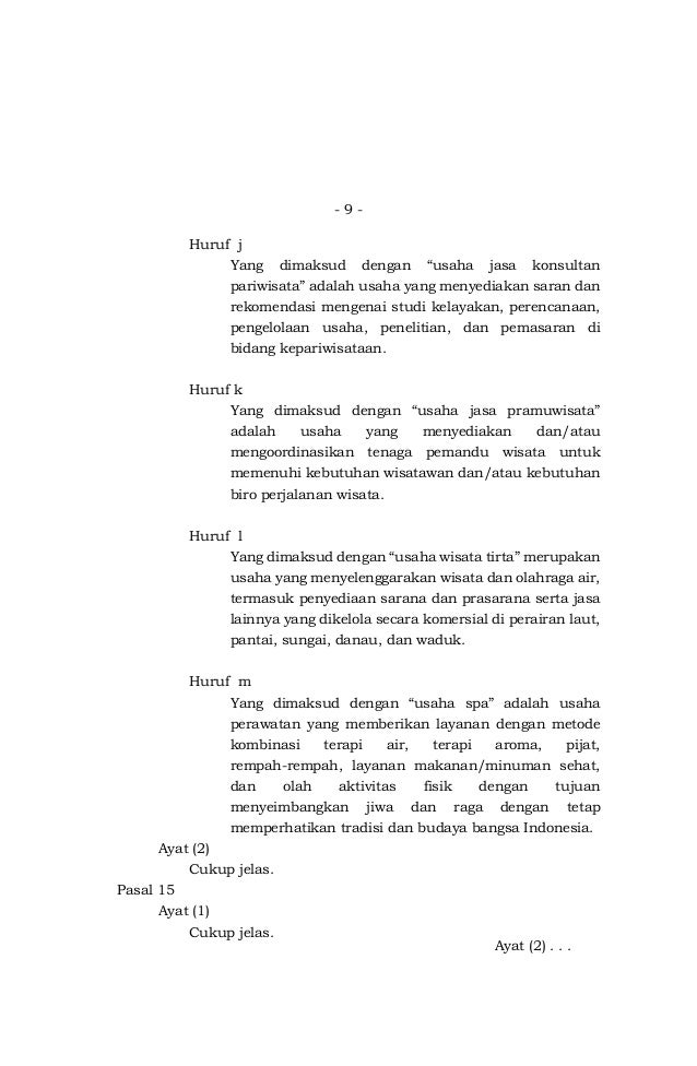 Pengertian Daya Tarik Wisata Menurut Uu No 10 Tahun 2009