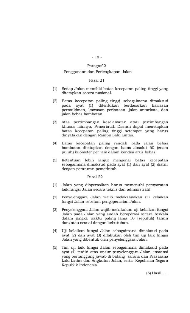 Undang Undang Nomor 22 Tahun 2009 Undang Undang Nomor 22 Tahun 2009