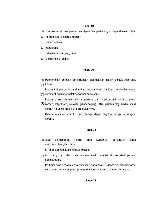 Contoh Surat Perjanjian Kekerasan Dalam Rumah Tangga