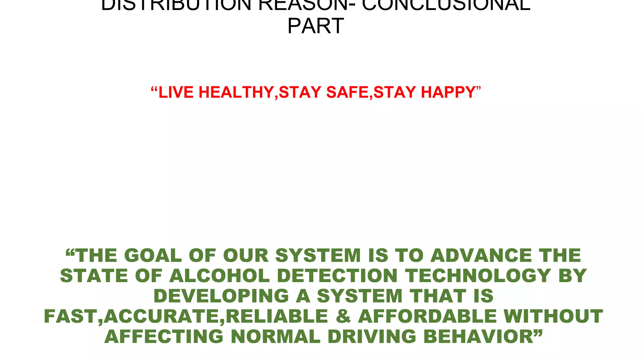 Alcohol Sensor Ppt Pptx