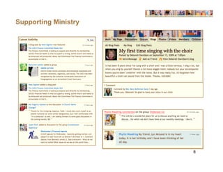 Supporting Ministry




                      8
 