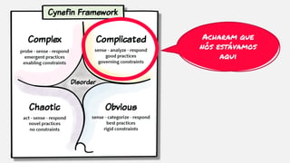 Acharam que
nós estávamos
aqui
 