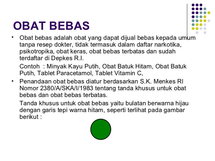 Contoh Obat Bebas Terbatas - Contoh Hits