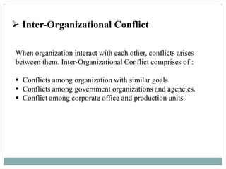Conflict Management, Conflict process | PPTX