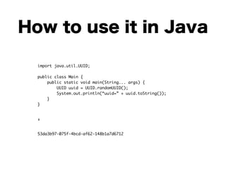 UUID | PDF
