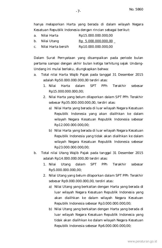 Uu no 11 th 2016 (tax amnesty)