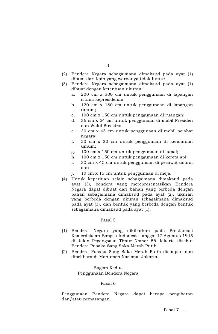 Uu no 24 thn 2009 tentang bahasa, lambang negara