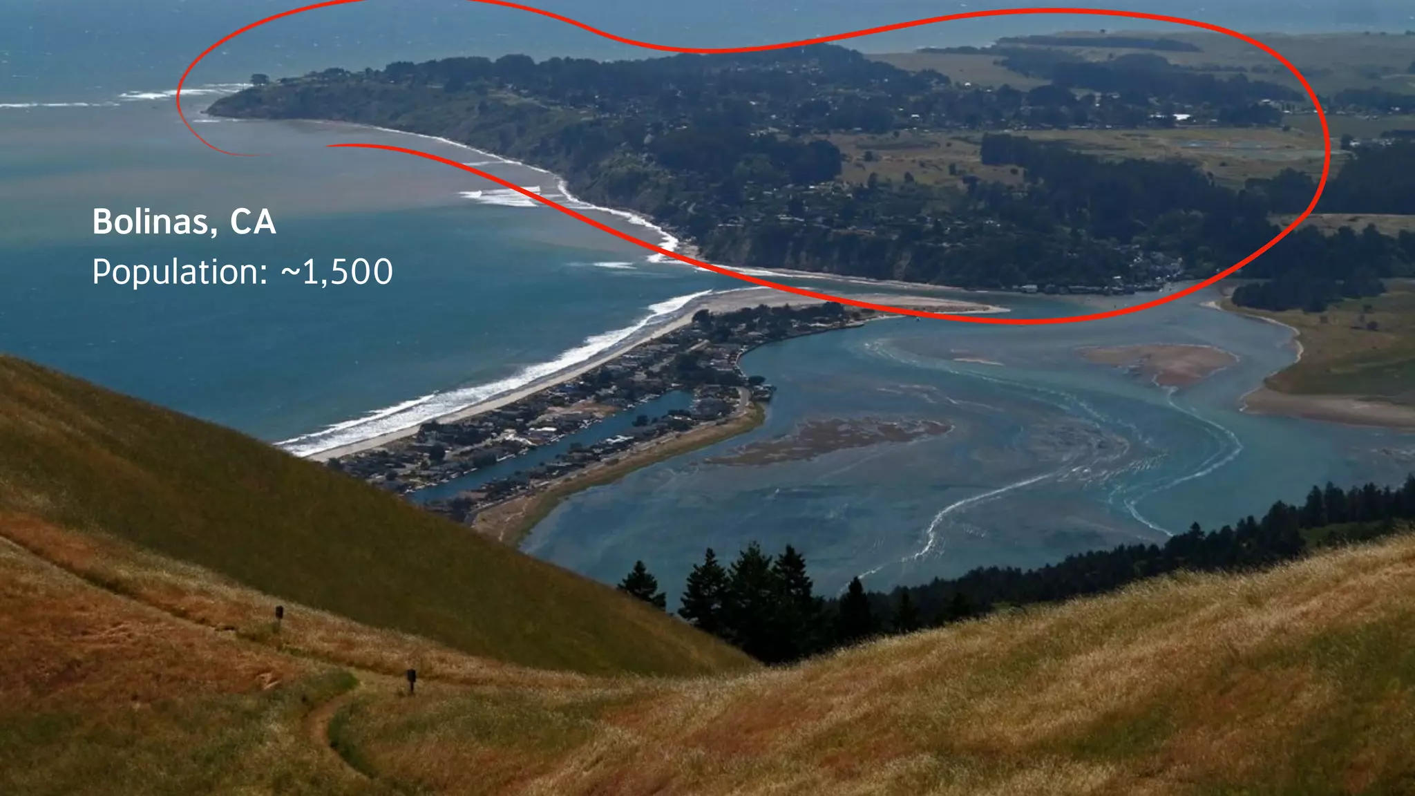 PROTOTYPING
SYSTEMS
Bolinas, CA
Population: ~1,500
 