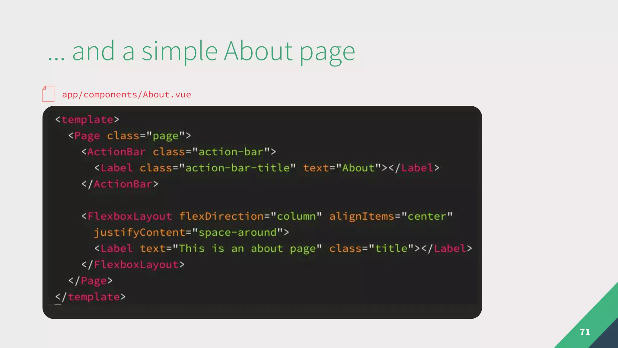 ... and a simple About page
71
app/components/About.vue
 