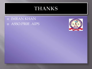  IMRAN KHAN
 ASSO.PR0F. AIPS
 