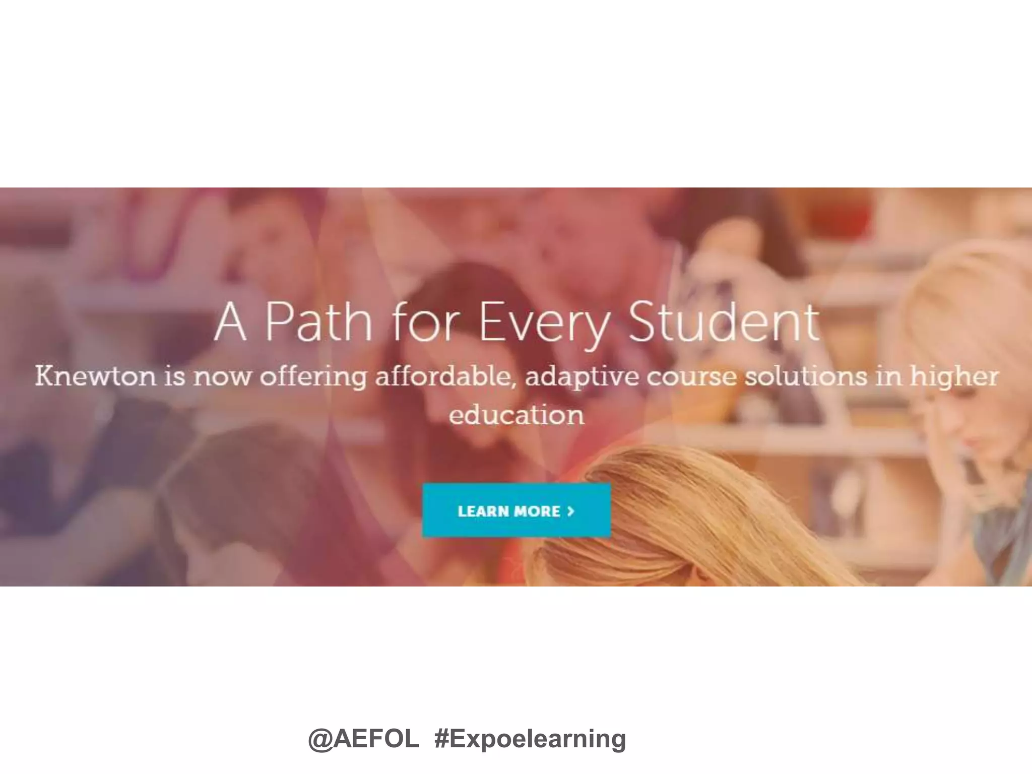 @AEFOL #Expoelearning
 